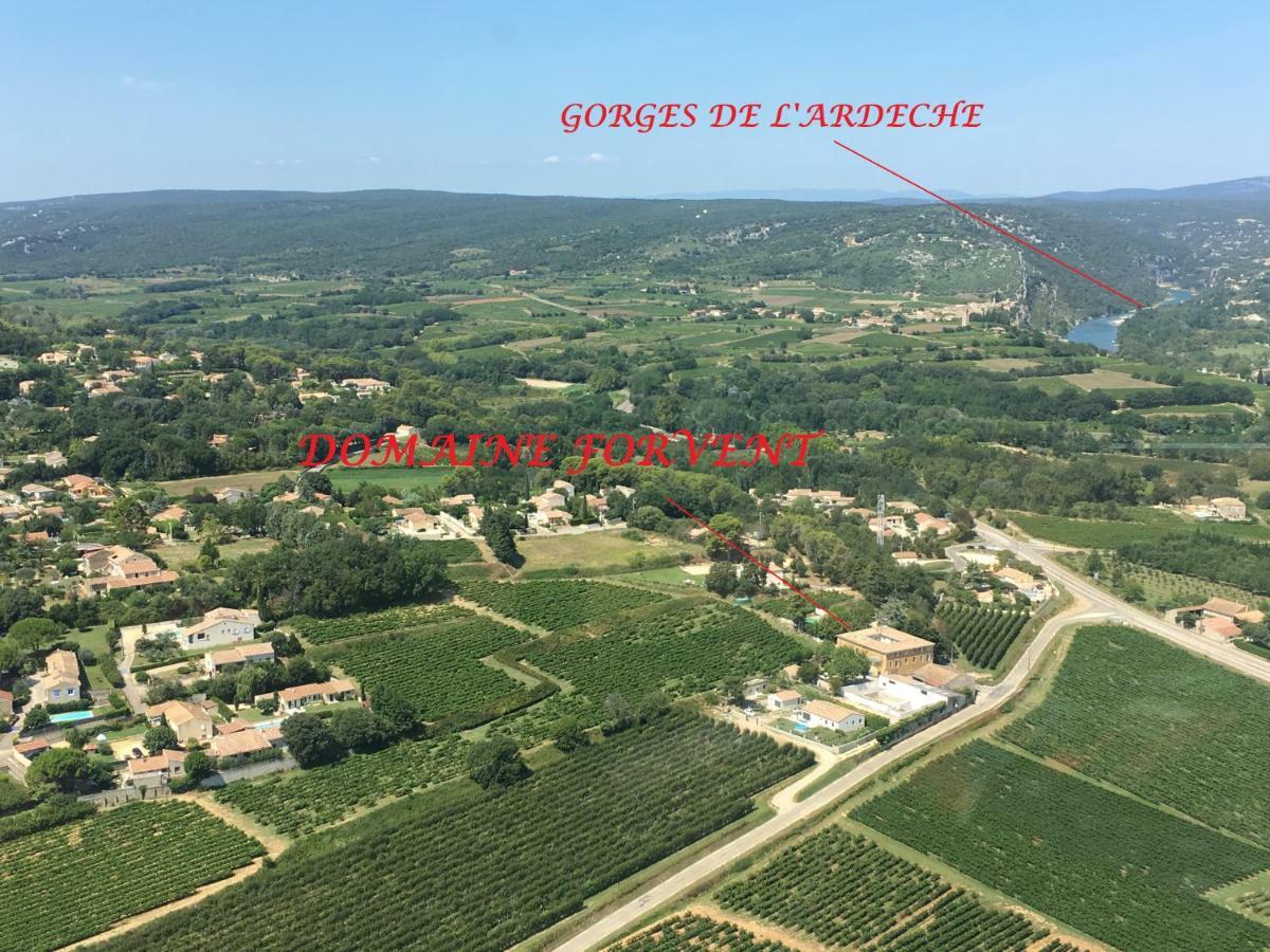Domaine Forvent Bed & Breakfast Saint-Julien-de-Peyrolas Exterior foto